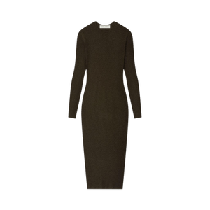 Fear of God Essentials Rib Long-Sleeve Dress 'Brown'