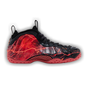 Stranger Things x Nike Air Foamposite One Premium QS 'Black Bright Crimson'