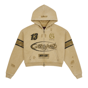 Godspeed Speedway Zip Hoodie 'Sand'