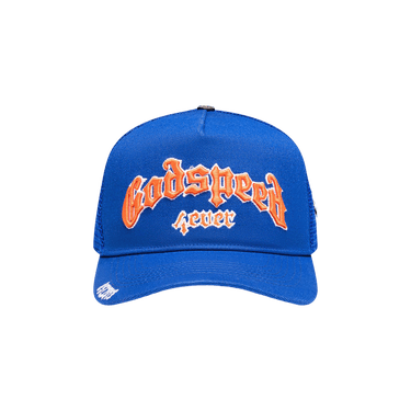 Godspeed GS Forever Trucker Hat 'Blue/Orange'