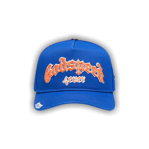 Godspeed GS Forever Trucker Hat 'Blue/Orange'