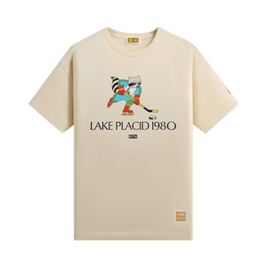 Kith For Olympics Heritage Lake Placid Vintage Tee 'Sandrift'