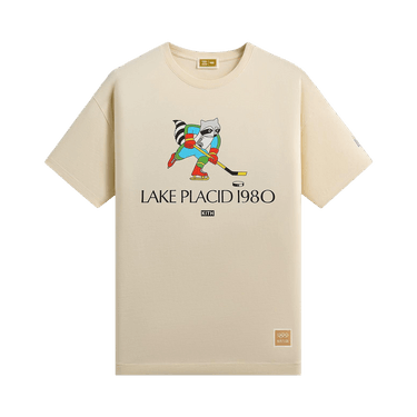 Kith For Olympics Heritage Lake Placid Vintage Tee 'Sandrift'