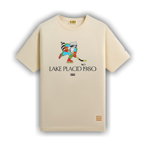 Kith For Olympics Heritage Lake Placid Vintage Tee 'Sandrift'