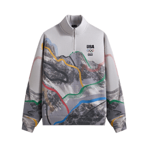 Kith For Team USA Winter Mountain Quarter Zip 'White'