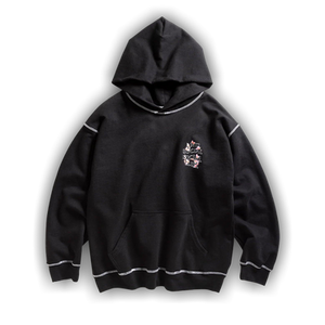 Anti Social Social Club Contrast Stitch Hoodie 'Black'