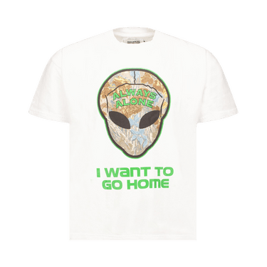 Anti Social Social Club Redneck Alien with Glow Tee 'White'