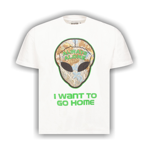 Anti Social Social Club Redneck Alien with Glow Tee 'White'