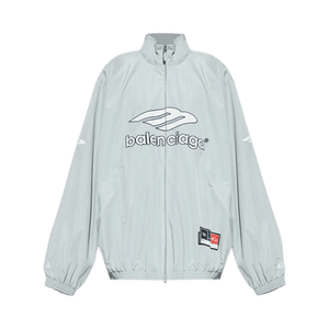 Balenciaga Tracksuit Zipper Jacket 'New Grey'