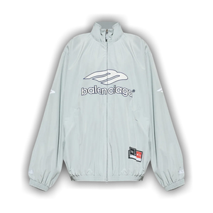 Balenciaga Tracksuit Zipper Jacket 'New Grey'