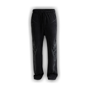 Hellstar Tribal Flame Sweatpants 'Black'