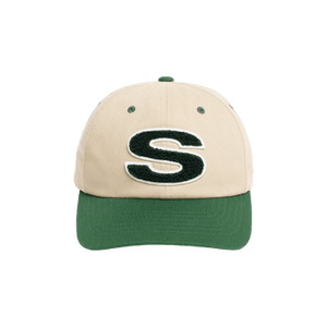 Stussy Low Profile Chenille S Snapback 'Sand'