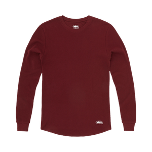 Corteiz Guerillaz Thermal Long-Sleeve Tee 'Burgundy'