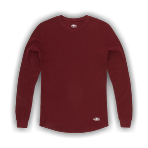 Corteiz Guerillaz Thermal Long-Sleeve Tee 'Burgundy'