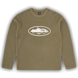 Corteiz Island Waffle Thermal 'Olive'