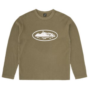 Corteiz Island Waffle Thermal 'Olive'