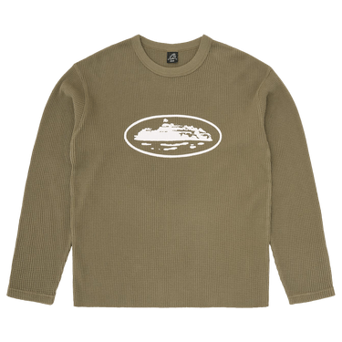 Corteiz Island Waffle Thermal 'Olive'