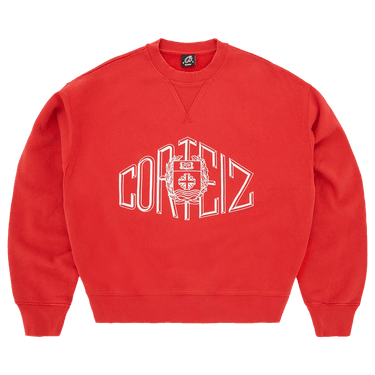 Corteiz Sophomore Crewneck 'Red'