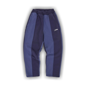 Corteiz HMP Contrast Open Hem Sweatpant 'Navy'