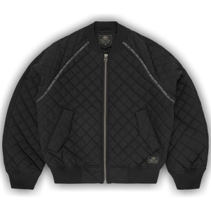Corteiz Quilted Exchange Bomber 'Black'