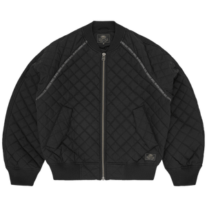 Corteiz Quilted Exchange Bomber 'Black'