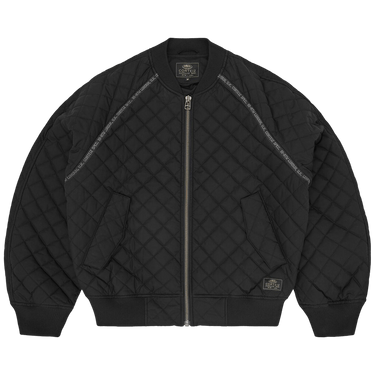 Corteiz Quilted Exchange Bomber 'Black'