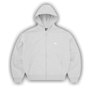 Corteiz Mini Island Zip Hoodie 'Heather Grey'