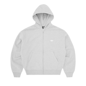 Corteiz Mini Island Zip Hoodie 'Heather Grey'