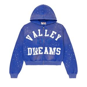 Vale Forever Classico Zip Up Hoodie 'Sapphire'