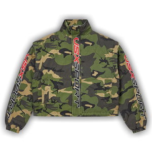 Vale Forever VSX Puffer Jacket 'Green/Camo'