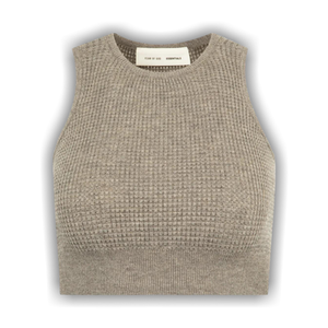 Fear of God Essentials Waffle Sport Tank 'Homestead Heather'