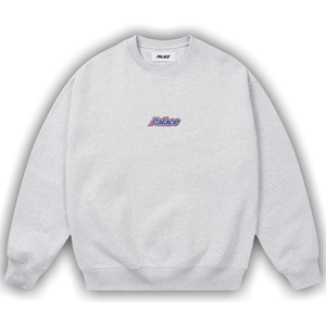 Palace Current Crew 'Grey Marl'