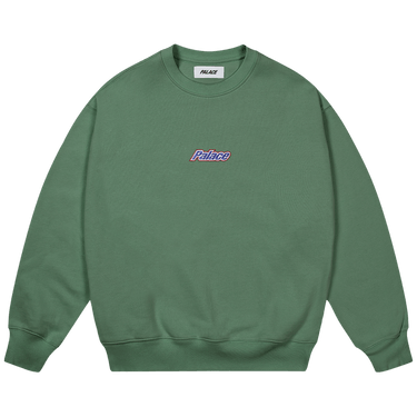 Palace Current Crew 'Racey Green'