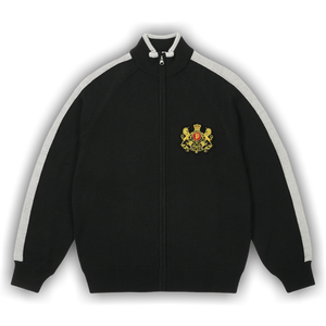 Palace Established Zip Funnel Knit 'Black'
