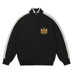 Palace Established Zip Funnel Knit 'Black'