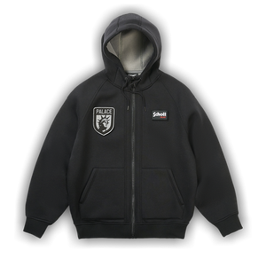 Palace x Schott Bonded Fleece Hood 'Black'