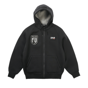 Palace x Schott Bonded Fleece Hood 'Black'