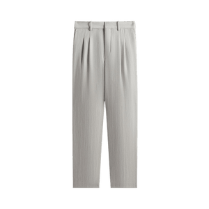 Kith Pinstripe Eli Pleated Trouser 'Light Heather Grey'