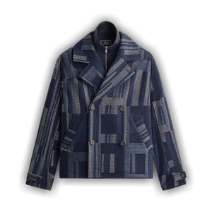 Kith Everett Cropped Moto Trench 'Nocturnal'