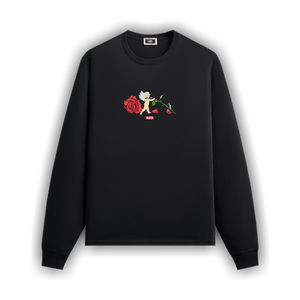 Kith Cupid Rose Long Sleeve Tee 'Black'