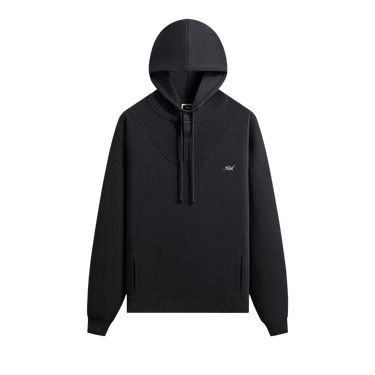 Kith Rib Neck Cropped Camden Hoodie 'Black'