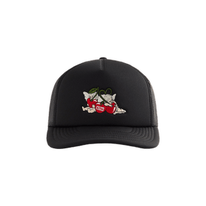 Kith Cherry Bunch Nolan Trucker Hat 'Black'