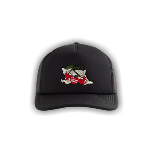Kith Cherry Bunch Nolan Trucker Hat 'Black'