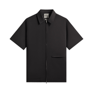 Kith &Kin For Origins Tropical Wool Davenport Shirt 'Black'