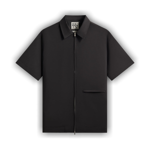 Kith &Kin For Origins Tropical Wool Davenport Shirt 'Black'
