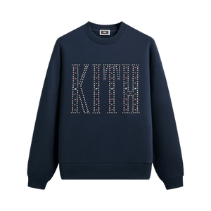 Kith Studded Nelson Crewneck 'Nocturnal'
