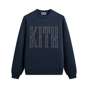 Kith Studded Nelson Crewneck 'Nocturnal'