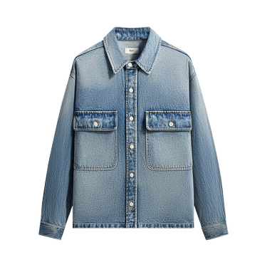 Kith Henson Denim Shirt 'Mid Indigo'