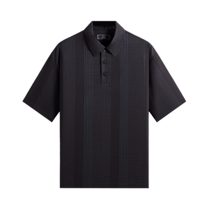 Kith Seersucker Harway Polo - Nocturnal 'Sandrift'