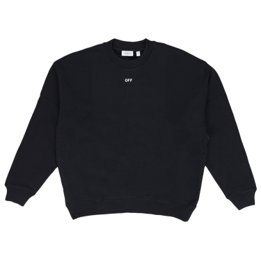 Off-White Dotted Arrow Diagonal Skate Crewneck 'Black/White'